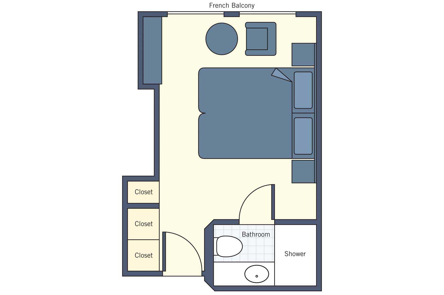 UNI River Countess Cat 1 floor plan